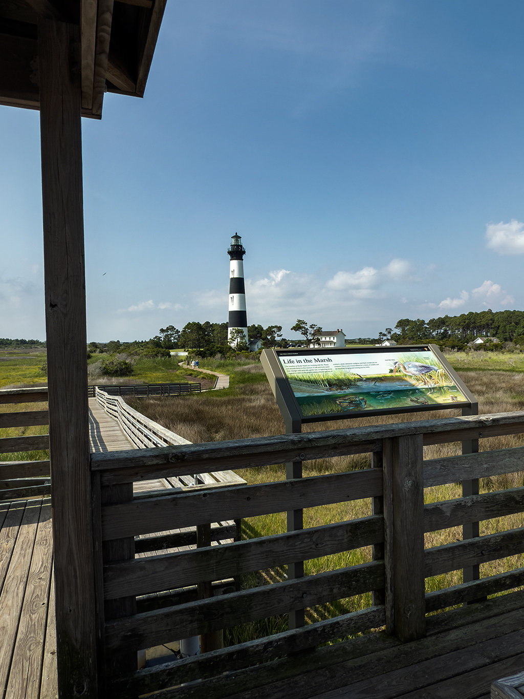 Bodie Island Lighthouse Marsh Area